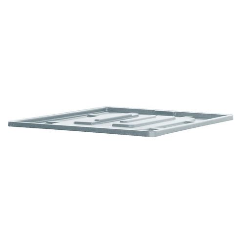 CEMO Deckel für Altbatterie-Sammelbox, LxB 1215 x 1015 mm, grau
