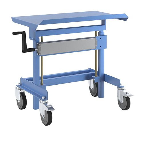 eurokraft pro Materialständer, Tragfähigkeit 250 kg, lichtblau