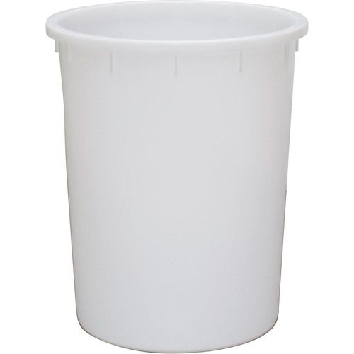 eurokraft basic Rundtonne, Volumen 200 l, ab 1 Stk, weiß Image