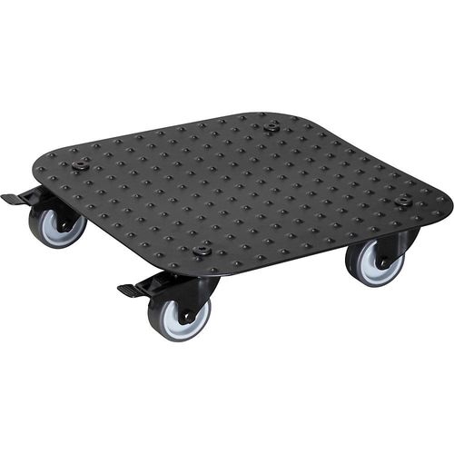 Wagner Pflanzenroller Alu ALASKA, Tragfähigkeit 150 kg, LxB 290 x 290 mm, schwarz