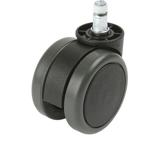 Rollensatz für Leitstellen- und Bürodrehstuhl, Rollen für harte Böden, VE 5 Stk kaiserkraft