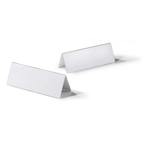 DURABLE Tischnamensschild aus Acryl, HxB 105/210 x 297 mm, VE 10 Stk, Dachform