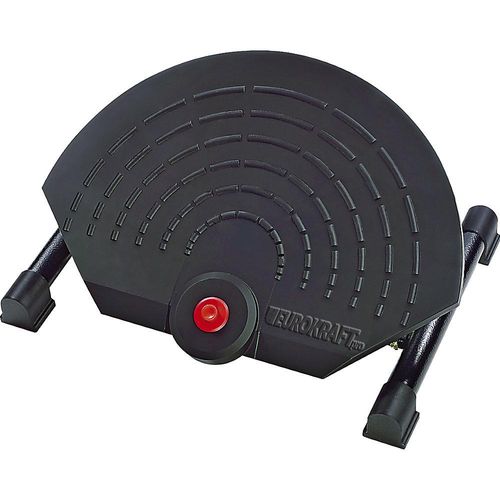 eurokraft pro Fußstütze, Gasfeder-Höhenverstellung 110 - 320 mm, neigungsverstellbar