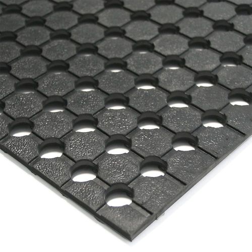 COBA Unimat Drainageläufer, Höhe 10 mm, schwarz, Breite 900 mm