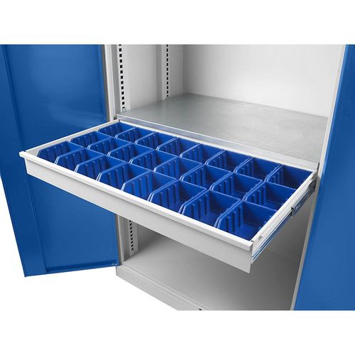 Set Kunststoffkästen, für 650 x 650 x 100/125 mm, Kunststoff kaiserkraft