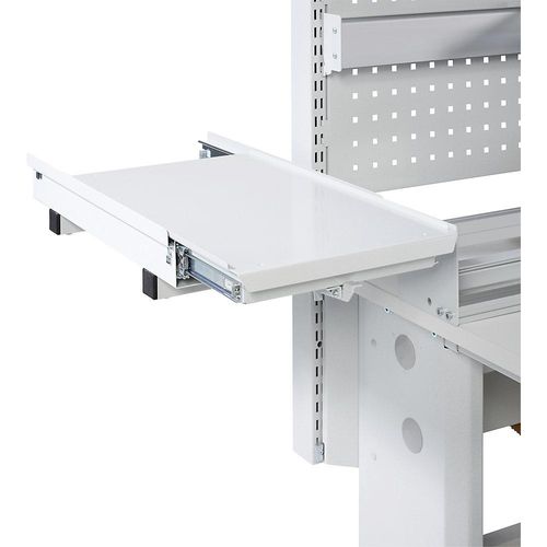 Treston Druckerablage, ausziehbar, BxT 315 x 530 mm