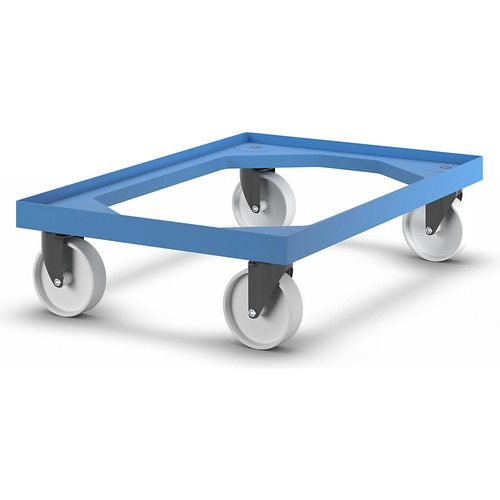 Kunststoff-Fahrgestell, Traglast 250 kg, Polyamid-Bereifung kaiserkraft