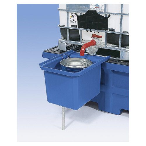 asecos Auslaufverlängerung, für Lager- und Abfüllstation, Ø 60 mm