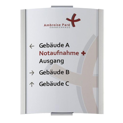 FRANKFURT™ Wegweiser, DIN A3, hoch, HxB 420 x 317 mm, Gewicht 1,96 kg kaiserkraft