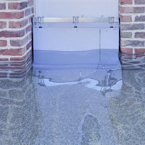 Mottez Hochwassersperre für Türen, modular, LxH 1200 x 715 mm