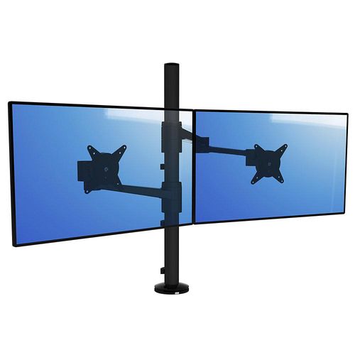 Dataflex Monitorarm VIEWLITE, für 2 Monitore, schwarz