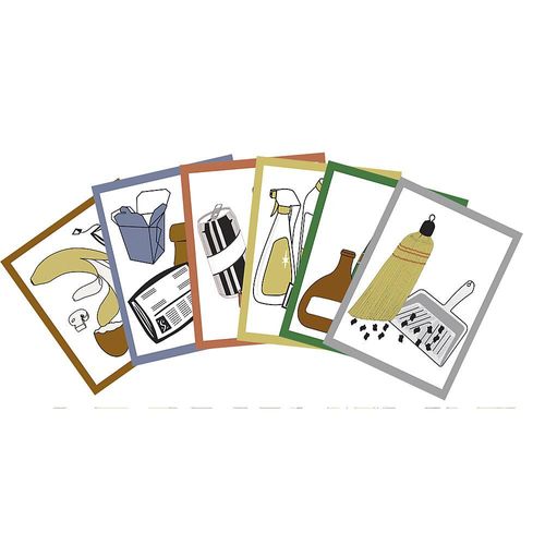 Aufkleber-Set, farbig, farbig, 6-teilig kaiserkraft