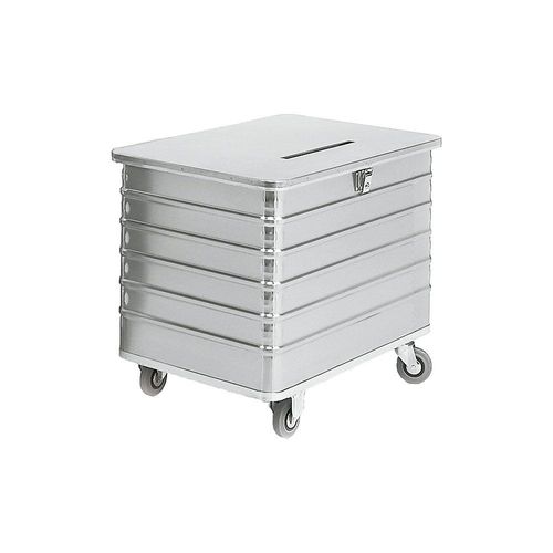 Gmöhling Behälter für Aktenvernichtung, HxBxT 840 x 1050 x 700 mm, mit Einwurfschlitz