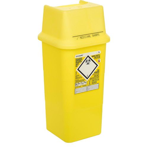 COBA Klingen- und Messerbox, zur sicheren Entsorgung, Fassungsvermögen 7 l