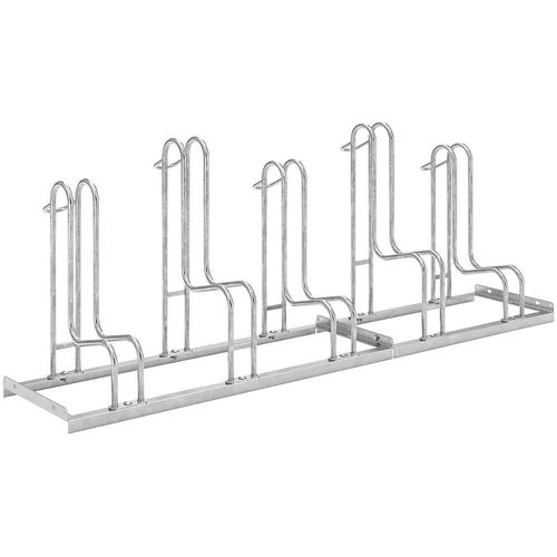 WSM Standparker, einseitig, Reifenbreite bis 64 mm, 5 Stellplätze