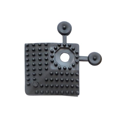 Miltex Eckelement, LxB 60 x 60 mm, VE 4 Stk, schwarz