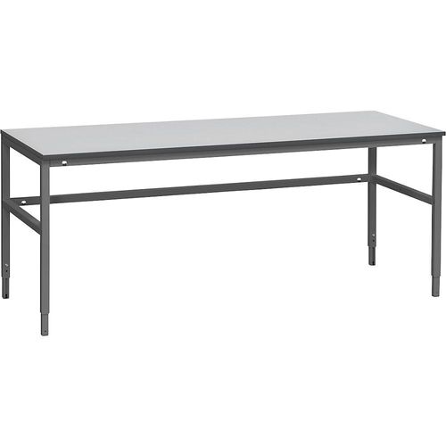 Arbeitstisch Embla, mit Laminat-Arbeitsplatte, BxT 2000 x 800 mm kaiserkraft