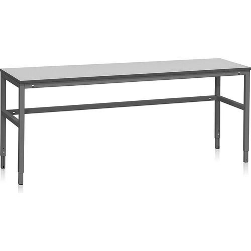 Arbeitstisch Embla, mit Laminat-Arbeitsplatte, BxT 2000 x 600 mm kaiserkraft