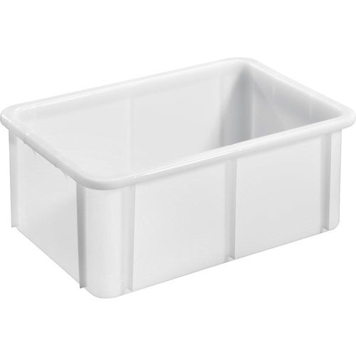 Kunststoffbehälter natur, stapelbar, LxBxH 600 x 400 x 215 mm kaiserkraft