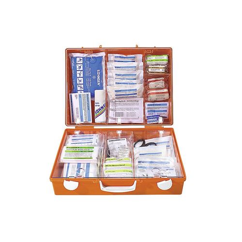 SÖHNGEN Erste-Hilfe-Koffer SPEZIAL, berufsrisikenbezogen, Inhalt nach DIN 13157, Verwaltung