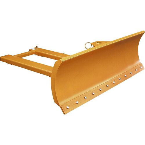 eurokraft pro Schneeschieber für Gabelstapler, mit Stahlschürfleiste, Schildbreite 1800 mm