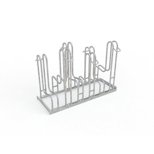 WSM Standparker, zweiseitig, 6 Stellplätze, Reifenbreite bis 55 mm