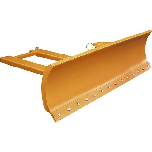 eurokraft pro Schneeschieber für Gabelstapler, mit Stahlschürfleiste, Schildbreite 2100 mm