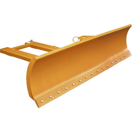 eurokraft pro Schneeschieber für Gabelstapler, mit Stahlschürfleiste, Schildbreite 2400 mm
