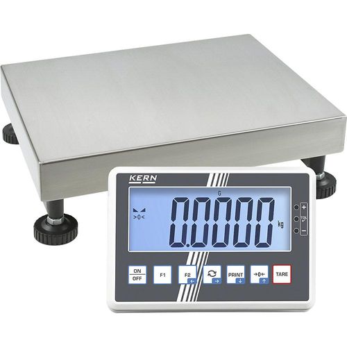 KERN Plattformwaage IoT-Line, Wägeplattform-BxT 400 x 300 mm, Wägebereich max. 15 kg