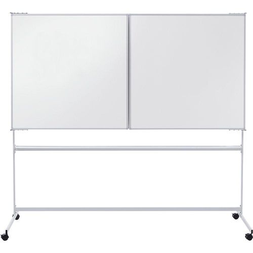 eurokraft pro Mobile Klapptafel, Stahlblech, emailliert, BxH 3000 x 1890 mm