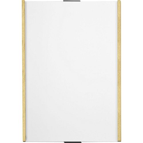 Wegweiser Alu-Holz-Serie, DIN A3 hoch, HxB 420 x 306 mm, Ahorn kaiserkraft