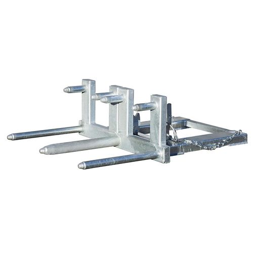 eurokraft pro Fasswender, für 2 x 200-l-Stahl-Spundfässer, verzinkt