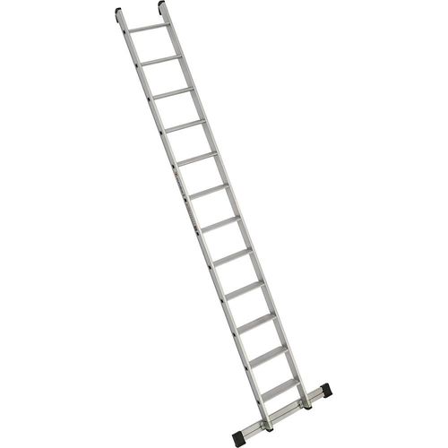 euroline Stufen-Anlegeleiter, Breite 380 mm, 12 Stufen mit Traverse Image