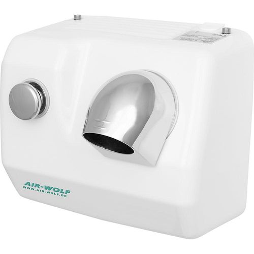 Wandhaartrockner, HxBxT 248 x 278 x 235 mm, weiß kaiserkraft