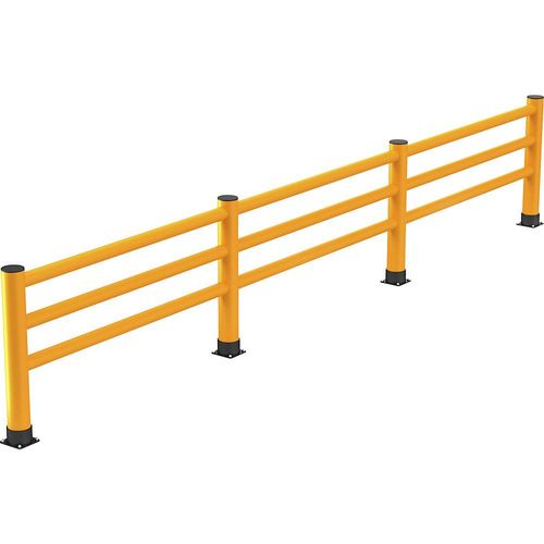 Ampere Rack Mammut Handlauf, mit 3 Querstangen, Länge 6 m