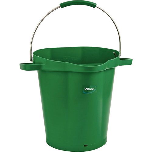 Vikan Eimer, lebensmittelecht, Volumen 20 l, VE 5 Stk, grün