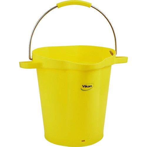 Vikan Eimer, lebensmittelecht, Volumen 20 l, VE 5 Stk, gelb