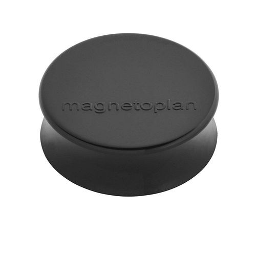 magnetoplan Ergo-Magnet, Ø 34 mm, VE 50 Stk, schwarz
