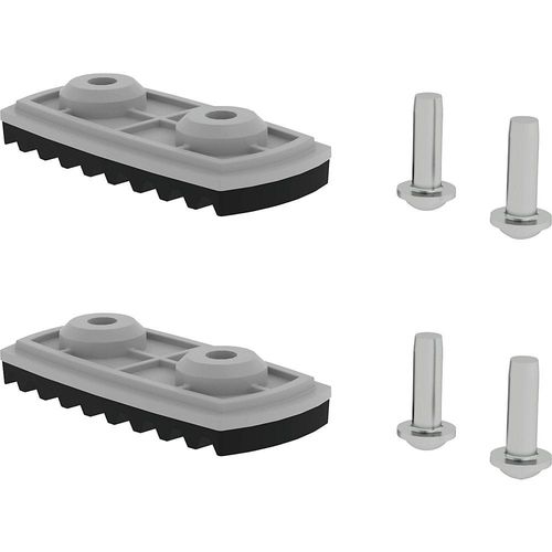 MUNK nivello®-Fußplatte, Standard, für Holmhöhe 58/73 mm
