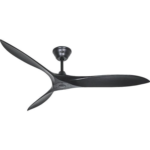 Deckenventilator ECO AIRSCREW, Rotorblatt-Ø 1520 mm, mattschwarz / mattschwarz kaiserkraft