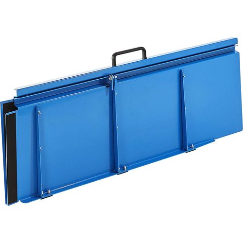 Mottez Zufahrtrampe, klappbar, Tragfähigkeit 450 kg, LxB 1360 x 890 mm