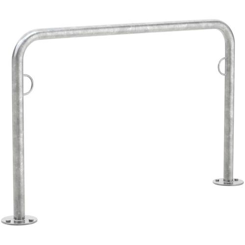 WSM TRUST Fahrradparker, zum Aufdübeln, Breite 1250 mm, VE 1 Stk