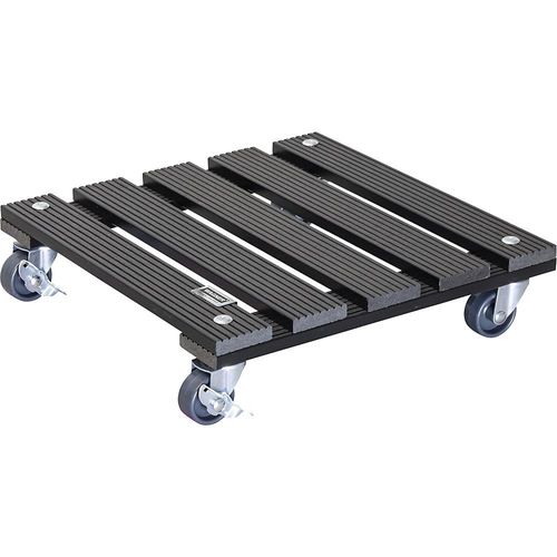 Wagner Pflanzenroller WPC, Tragfähigkeit 80 kg, LxB 290 x 290 mm, anthrazit