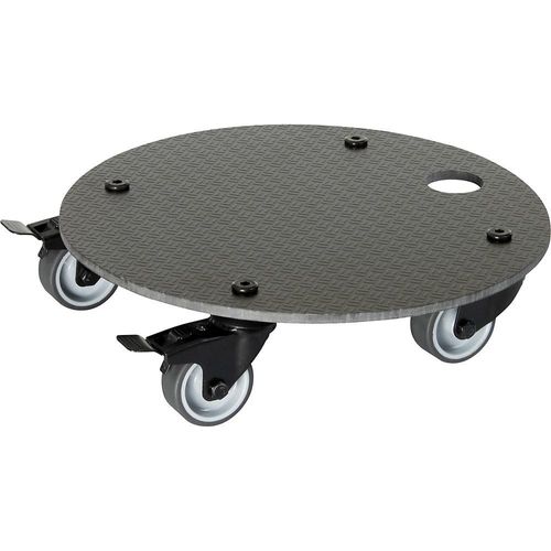 Wagner Pflanzenroller, Tragfähigkeit 100 kg, HPL, Ø 290 mm, schwarz