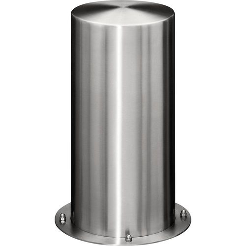 Edelstahl-Sperrpfosten, mit Flachkopf, zum Aufdübeln, Ø 305 mm kaiserkraft