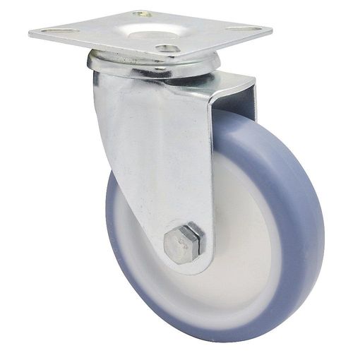 Wagner Apparate-Lenkrollen, Rad-Ø 100 mm, VE 4 Stk, Lenkrolle, Platte