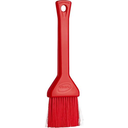 Vikan Lebensmittelpinsel, weich, Pinselbreite 50 mm, VE 10 Stk, rot