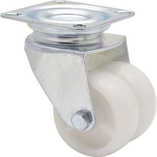 Wagner Apparate-Doppel-Lenkrollen ECO, Rad-Ø 50 mm, VE 4 Stk, Lenkrolle, Kunststoff