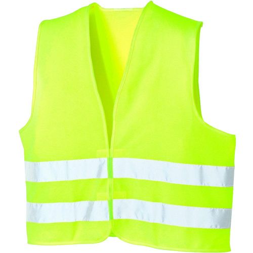 Warnschutzweste, Einheitsgröße, VE 5 Stk, leuchtgelb kaiserkraft Image