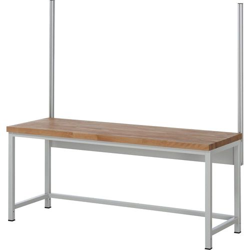 RAU System-Stützensatz, 2 System-Stützen, für Werktisch-Breite 2000 mm